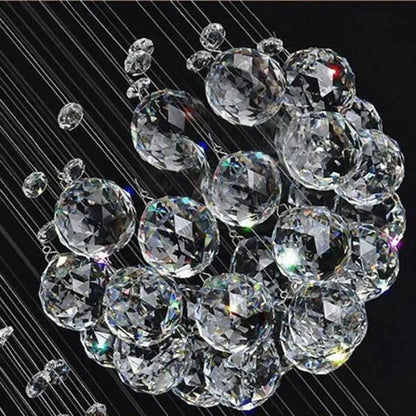 DecorBites™ Modern Crystal Raindrop Chandelier - 13 Lights