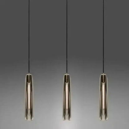 Modern crystal tulip chandelier bedroom glass pendant light