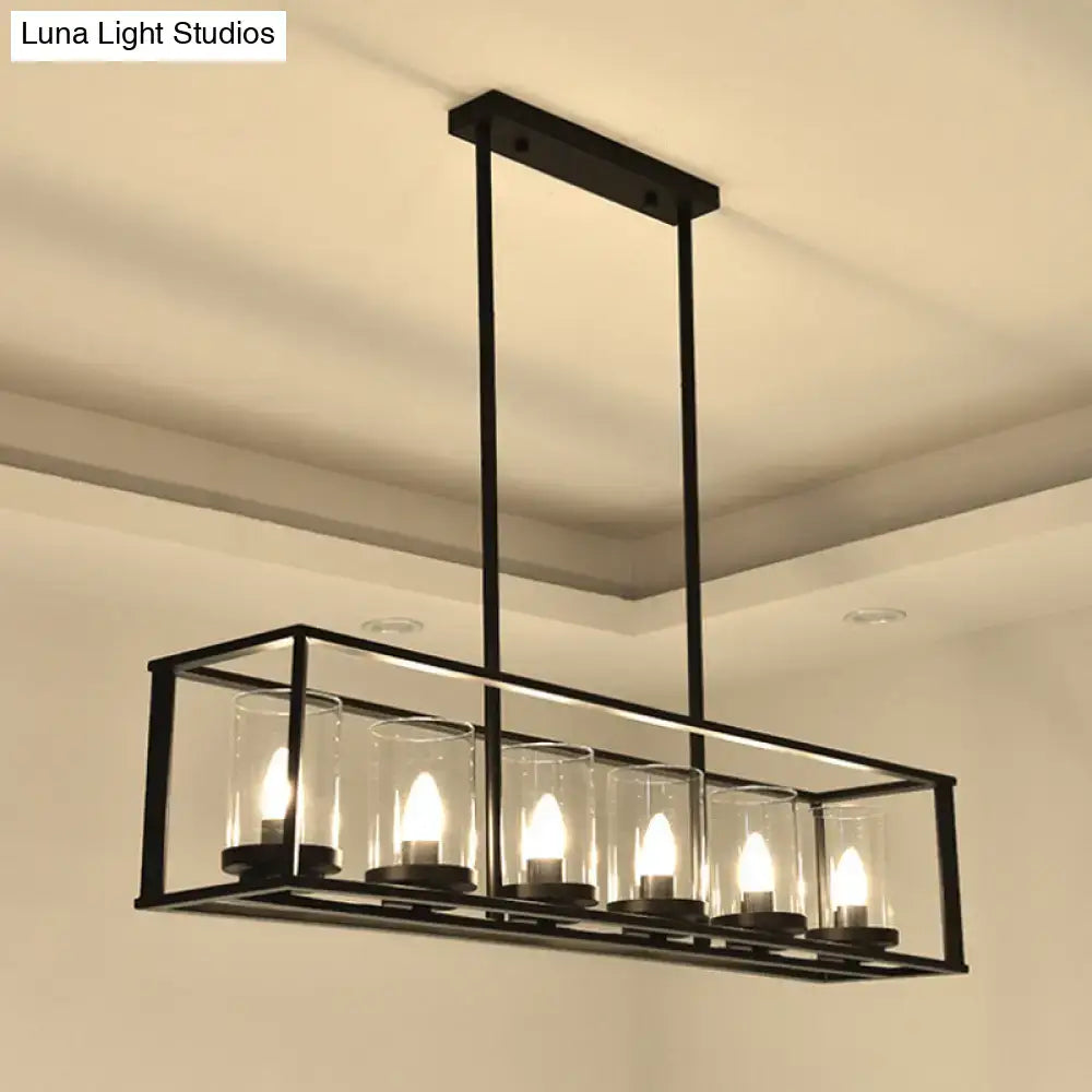 Modern dark bronze classic black island pendant light dining room