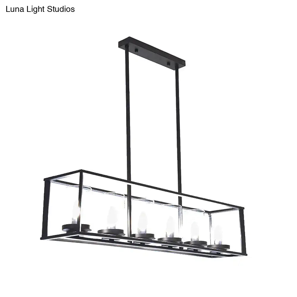 Modern dark bronze classic black island pendant light dining room