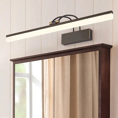 Modern dark bronze led wall light bathroom vanity fixture