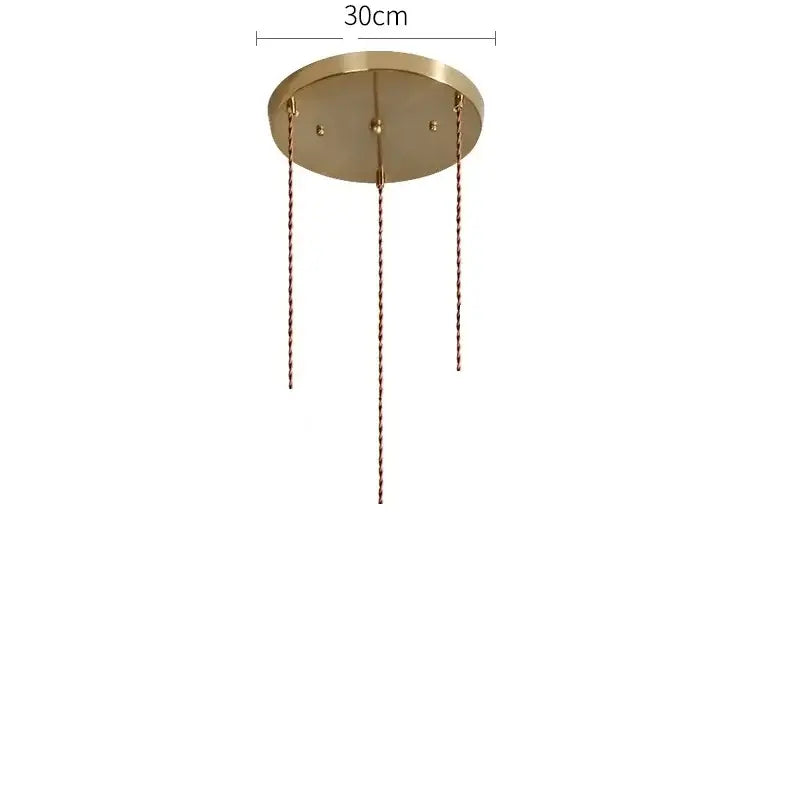 Modern dark gray ceramic led pendant lamp bedroom woven light