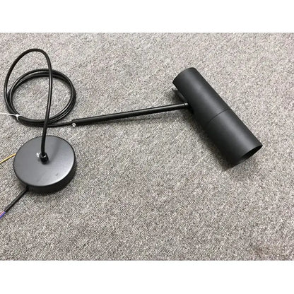 Modern black chandelier bedroom adjustable spotlight pendant
