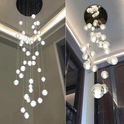 Modern decorbites crystal led chandelier living room pendant light