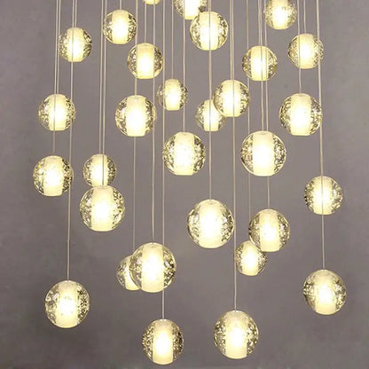 Modern decorbites crystal led chandelier living room pendant light