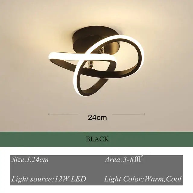 Modern gold ring led chandelier for dining room lighting