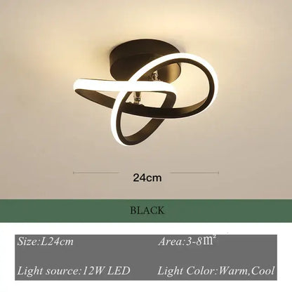 Modern gold ring led chandelier for dining room lighting