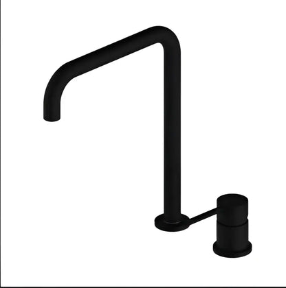 Modern gun grey rotating faucet kitchen sink tap