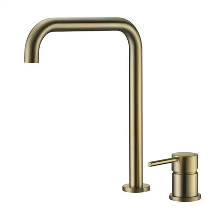 Modern gun grey rotating faucet kitchen sink tap