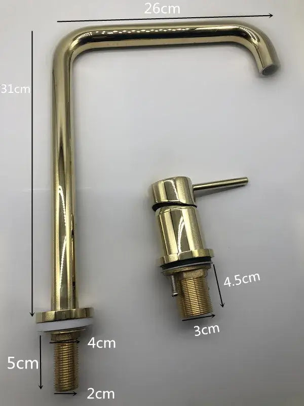 Modern gun grey rotating faucet kitchen sink tap