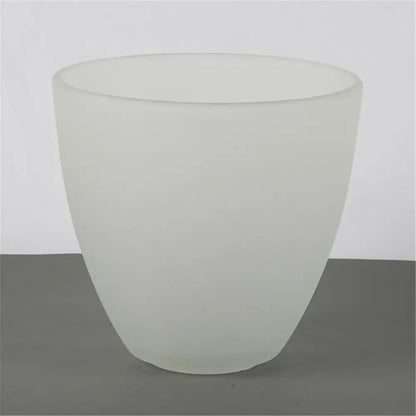 Modern dome white frosted glass shade living room pendant light