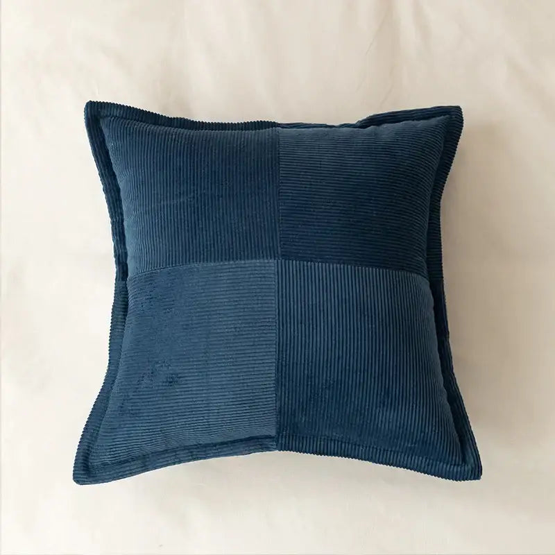 Modern earth tone corduroy pillow cover living room cushion