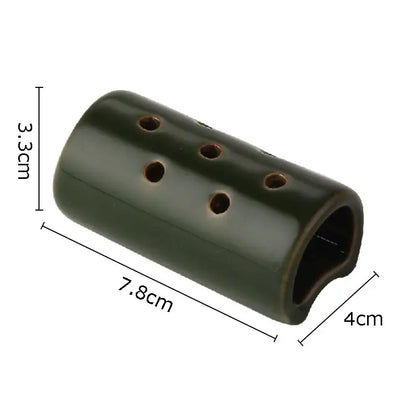 Modern earthy lotus seedpod ceramic incense burner living room decor
