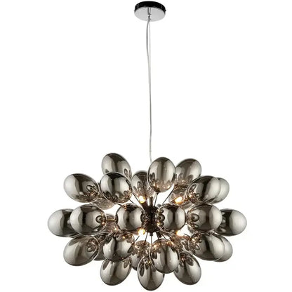 Modern elegant grape glass chandelier dining room pendant light