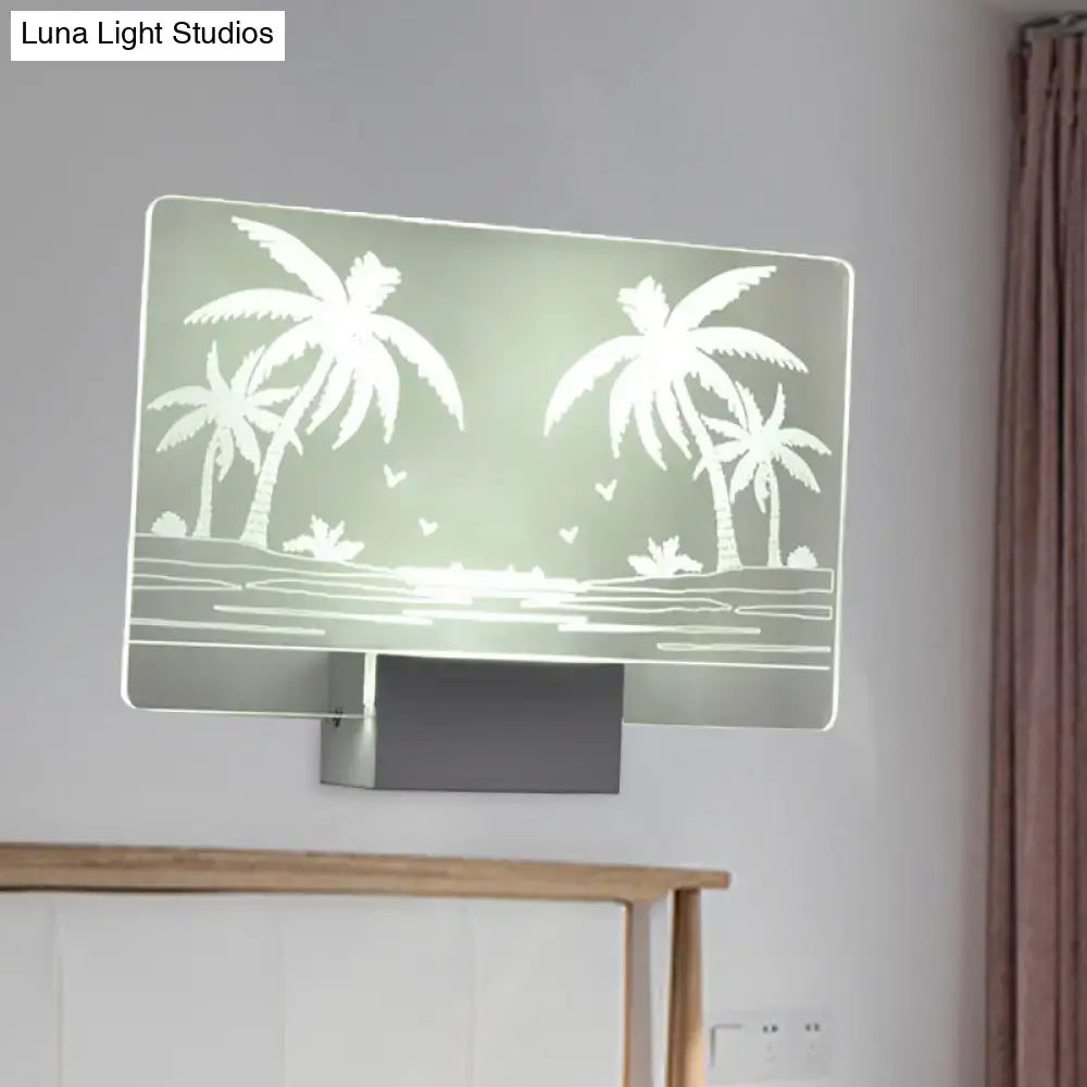 Modern elk forest wall lamp bedroom artistry lighting 110v 120v