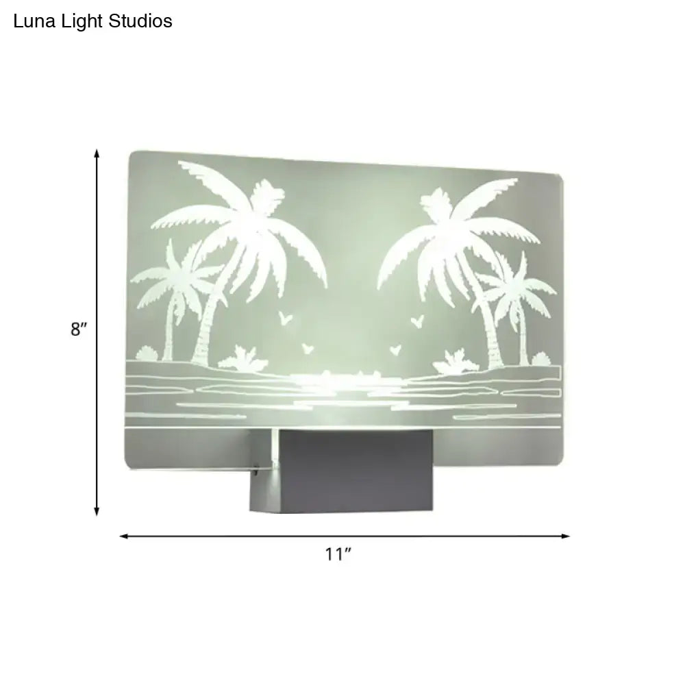 Modern elk forest wall lamp bedroom artistry lighting 110v 120v
