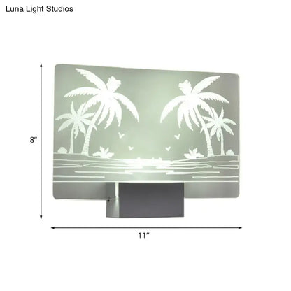 Modern elk forest wall lamp bedroom artistry lighting 110v 120v