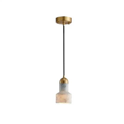 Modern emerald green and brass led pendant lamp for dining room