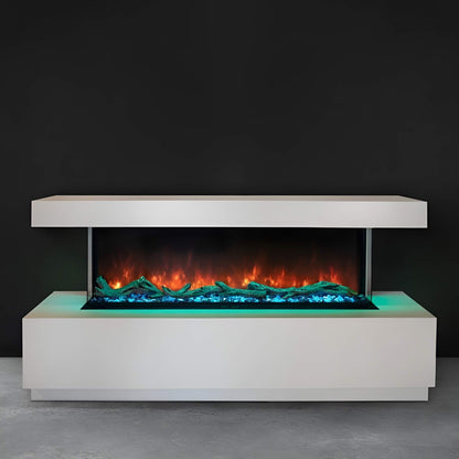 Modern Flames Landscape Pro Multi 56-Inch Linear Multi-Sided Electric Fireplace With Hybrid Flame Technology [LPM-5616V2] (SAK67390)