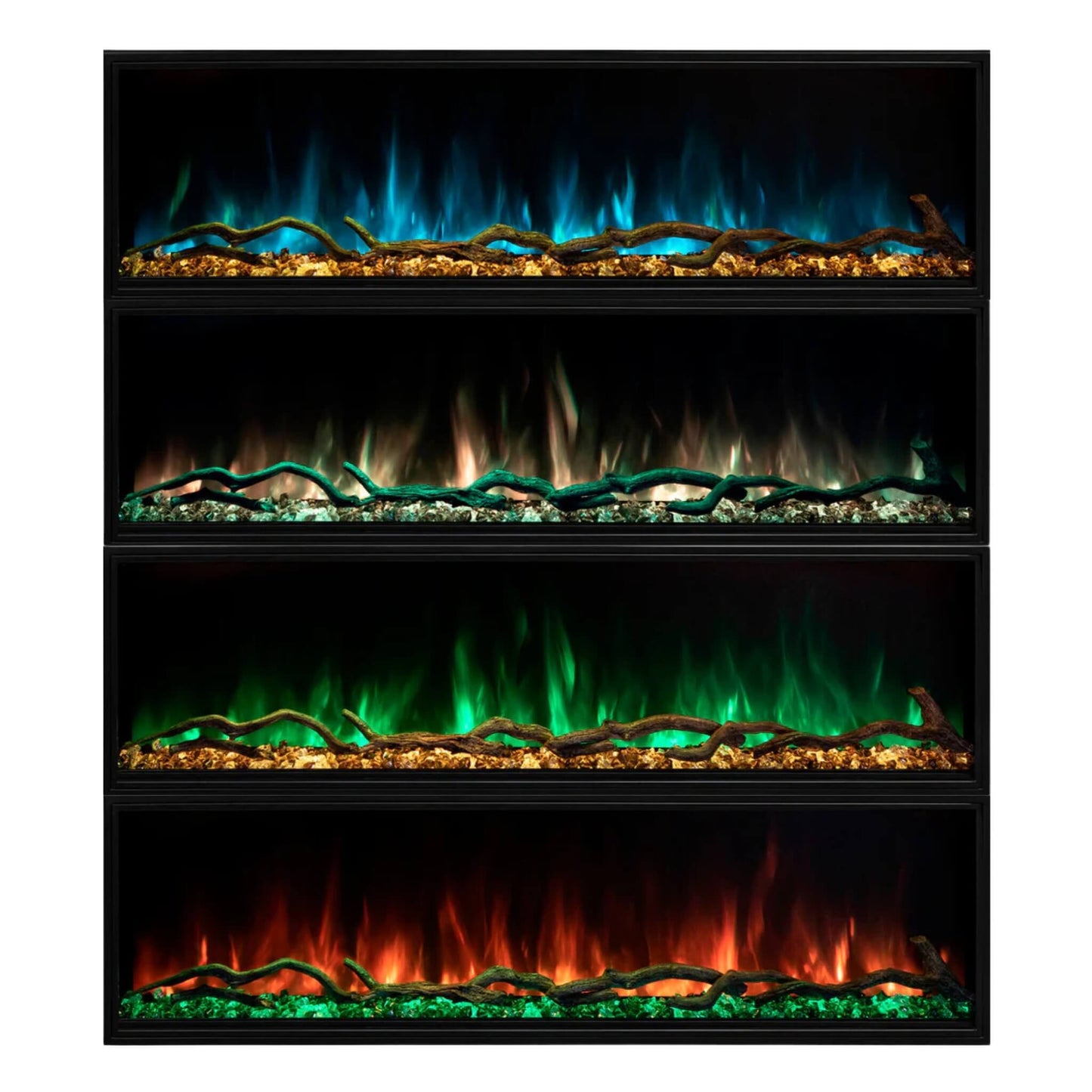 Modern Flames Landscape Pro Slim 56-Inch Built-In Electric Fireplace With Wifi Control [LPS-5614] (SAK62153)