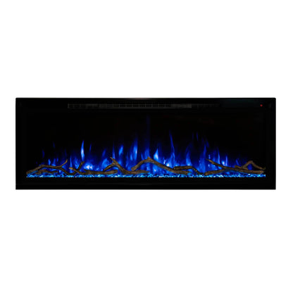 Modern Flames Spectrum Slimline 74" Built-In Linear Electric Fireplace [SPS-74B] (SAK73458)