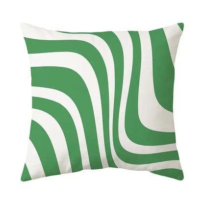 Modern floral butterfly pillowcase living room botanical decor