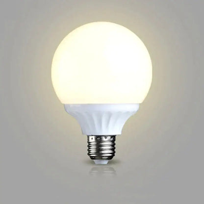 Modern frosted white e27 9w led bulb bedroom high brightness round lamp