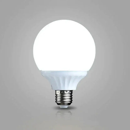 Modern frosted white e27 9w led bulb bedroom high brightness round lamp