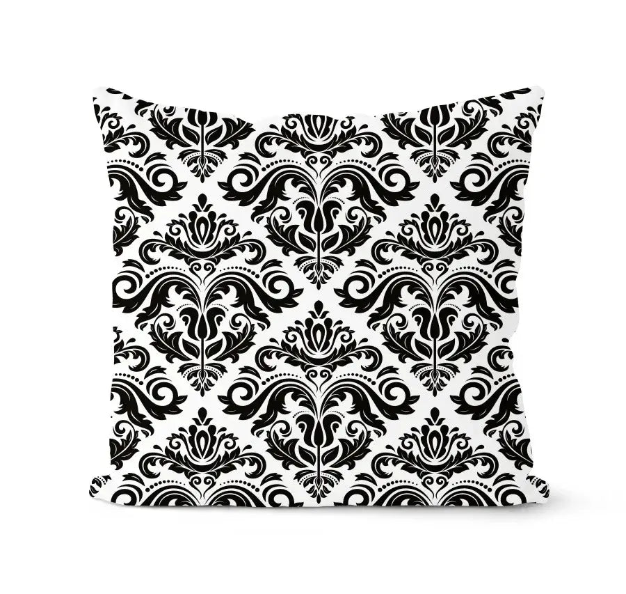 Modern geometric black & white pillowcase set – living room cushion