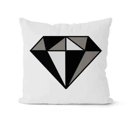 Modern geometric black & white pillowcase set – living room cushion