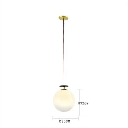 Modern geometric brass & black glass pendant light dining room