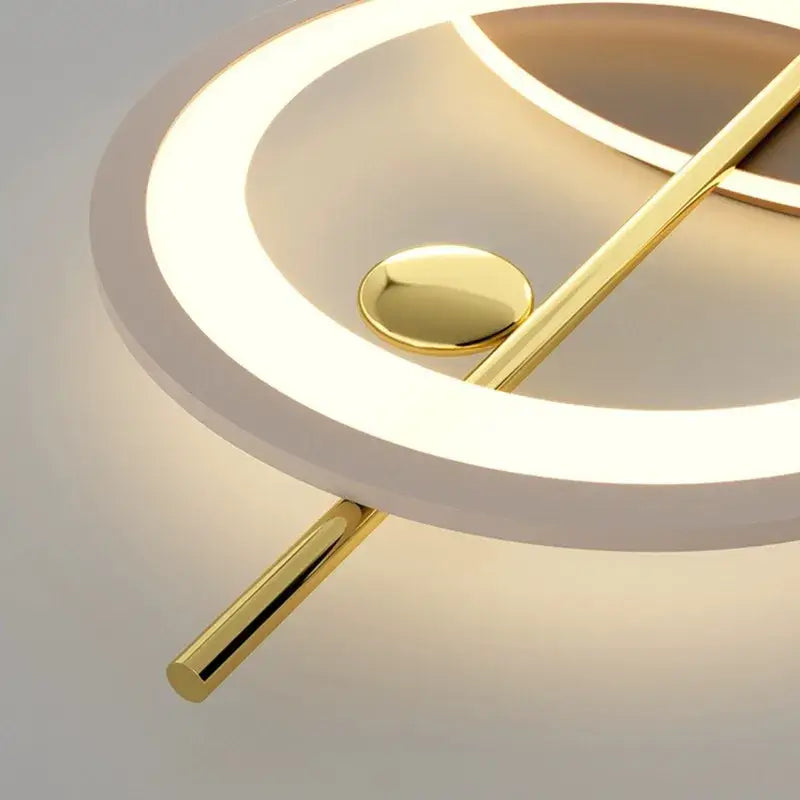 Modern geometric led wall sconce bedroom atmosphere light