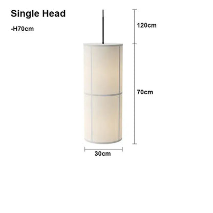Modern geometric fabric cluster pendant light dining room living room