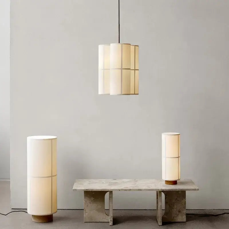Modern geometric fabric cluster pendant light dining room living room