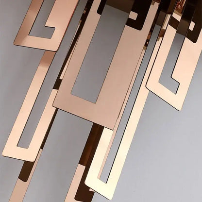 Modern geometric gold crystal wall lamp bedroom sconce