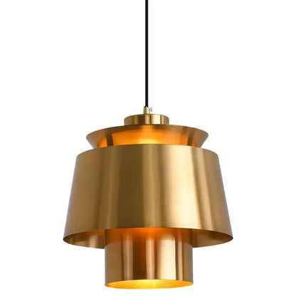 Modern geometric gold nordic chandelier for kitchen and living room