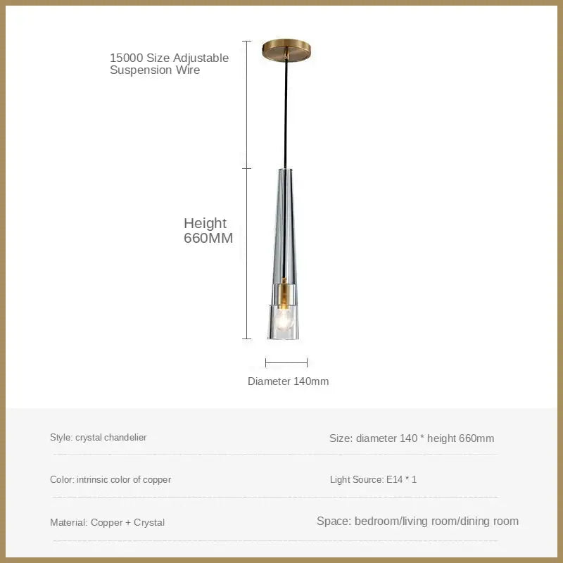Modern geometric gold & silver crystal led pendant lights dining room