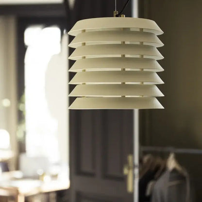 Modern geometric iron table lamp white & gray living room light