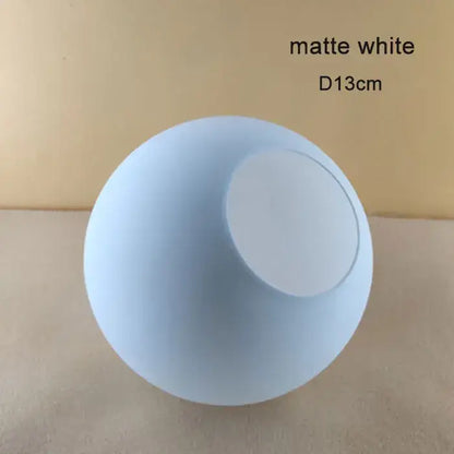 Modern geometric magic bean lighting – smoke & amber dining room globe