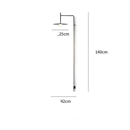 Modern Geometric Wall Light for Hallway and Restaurant Interiors