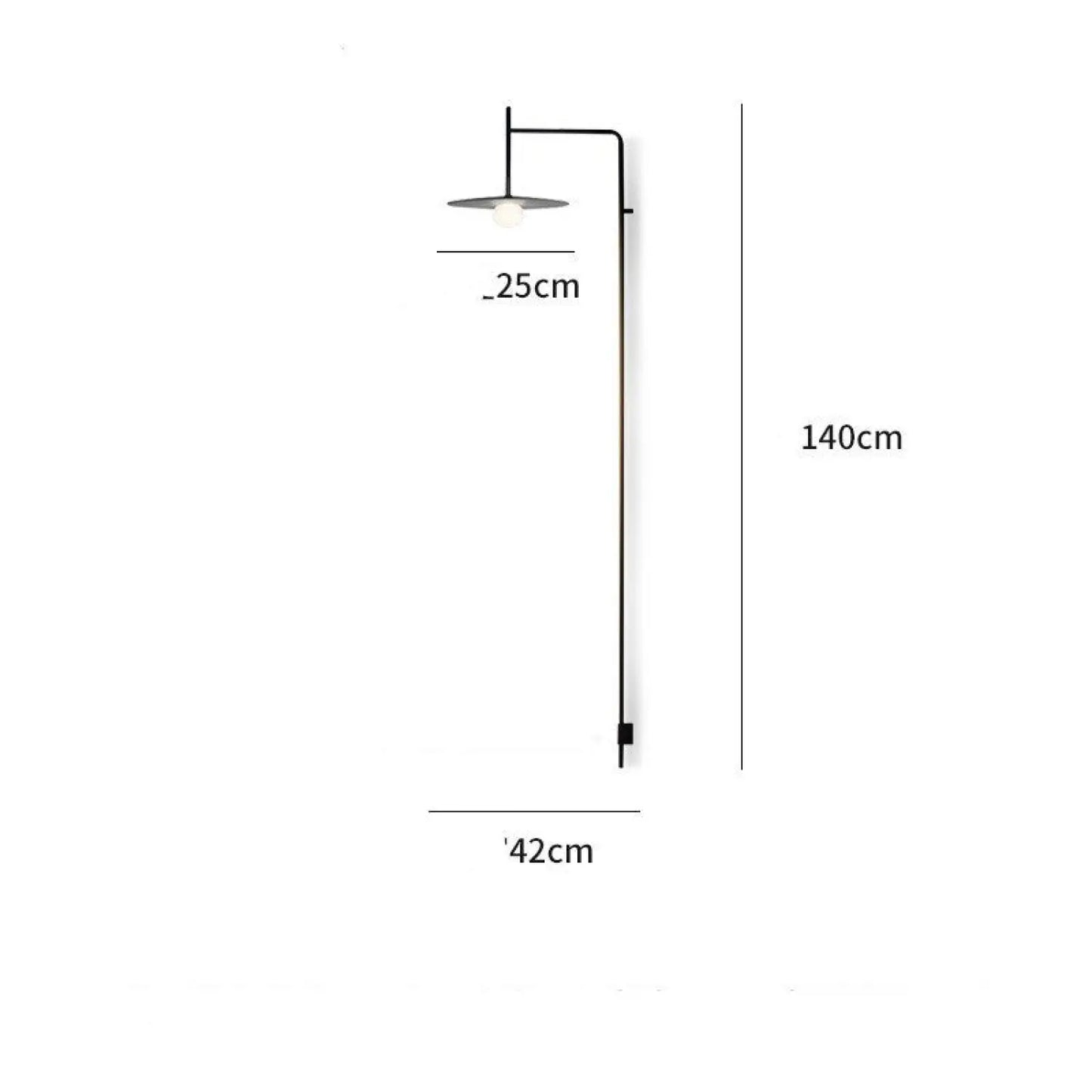 Modern Geometric Wall Light for Hallway and Restaurant Interiors