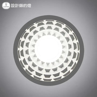 Modern geometric white creamy gypsum pendant lights bedroom decor