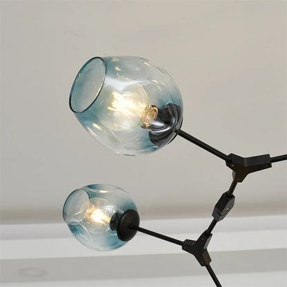DecorBites™ Modern Glass Ball LED Chandelier - Home Decor