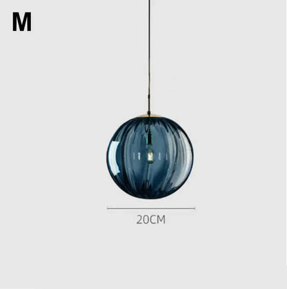 Modern glass ball lustre pendant lights – kitchen cluster fixture