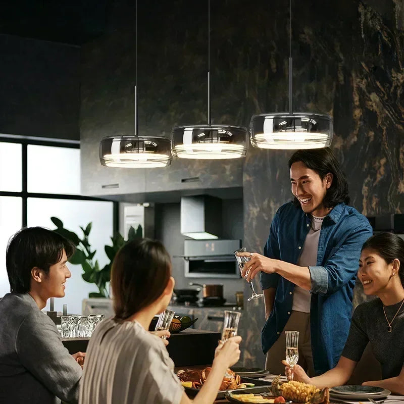 DecorBites™ Modern Glass Dining Table Pendant Light