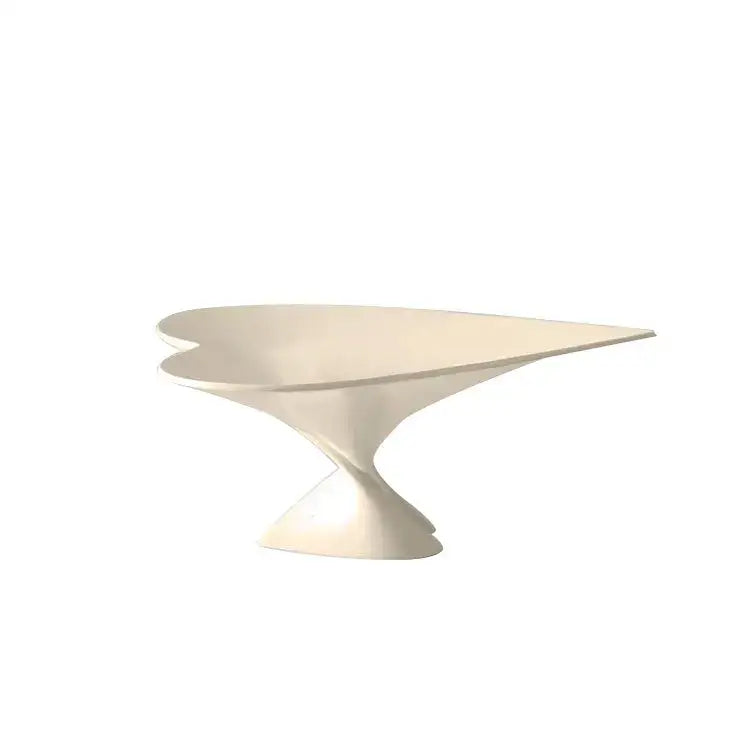 Modern glossy green leaf geometric fruit plate jewelry tray kitchen