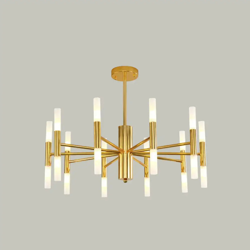 Modern gold acrylic ceiling lamp for dining room 110v-120v