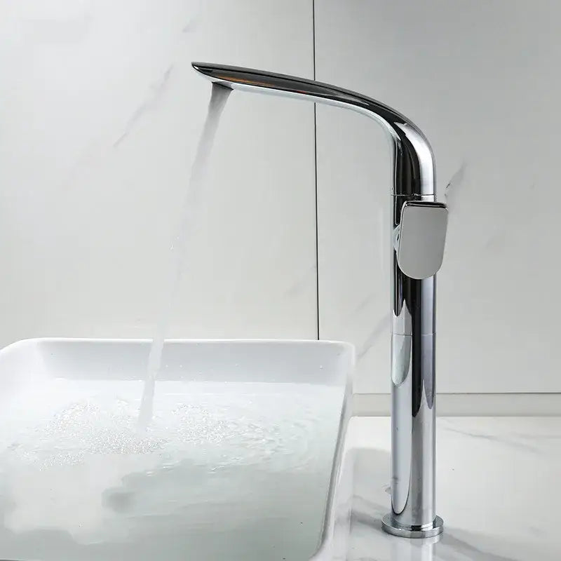 Modern gold and black basin faucet bathroom mixer tap