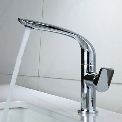 Modern gold and black basin faucet bathroom mixer tap
