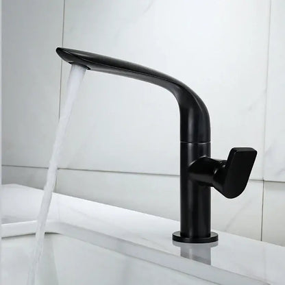 Modern gold and black basin faucet bathroom mixer tap